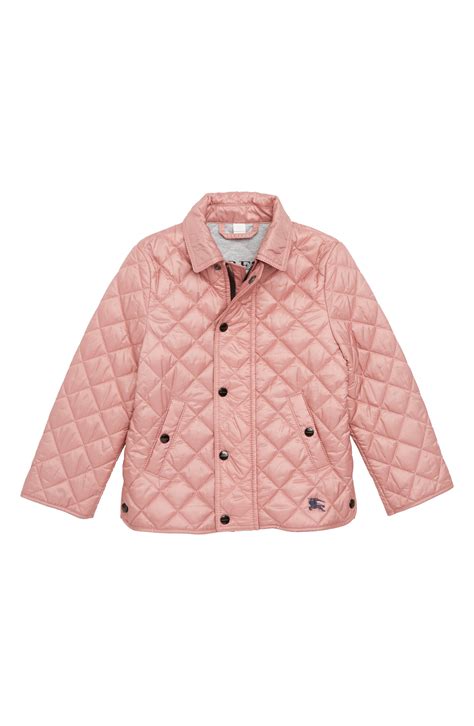 burberry tailored jacket for kids|burberry girls' diamond quilted jacket.